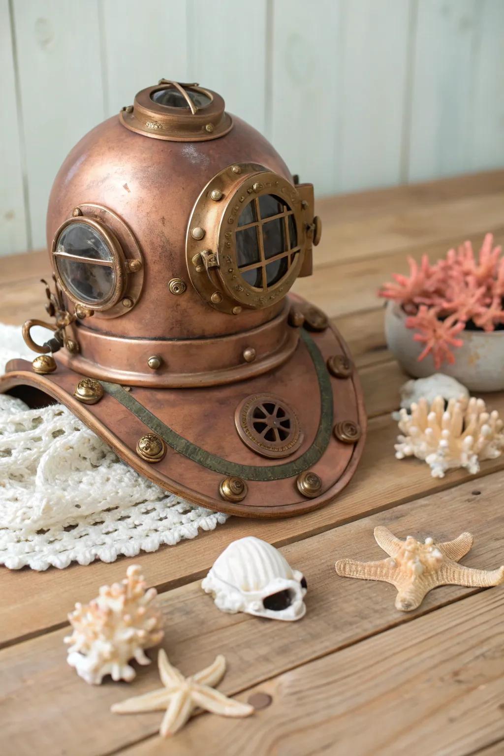 Dive into creativity this Halloween with a stunning DIY deep-sea explorer costume, perfect for those who love simplicity and natural beauty!