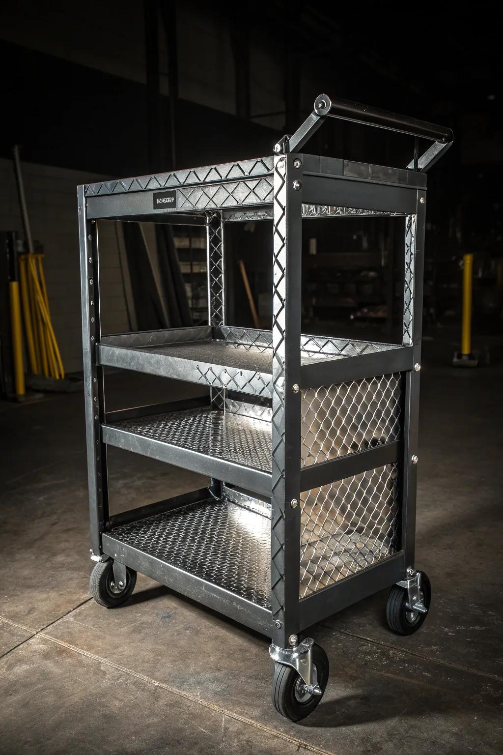 Elevate your workshop with a welding cart that combines durability and style—crafted for the discerning craftsman.