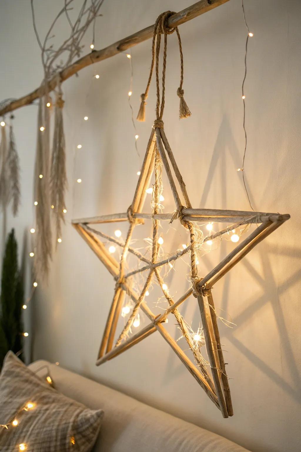 Illuminate your holiday with a touch of Scandinavian elegance and Boho charm.