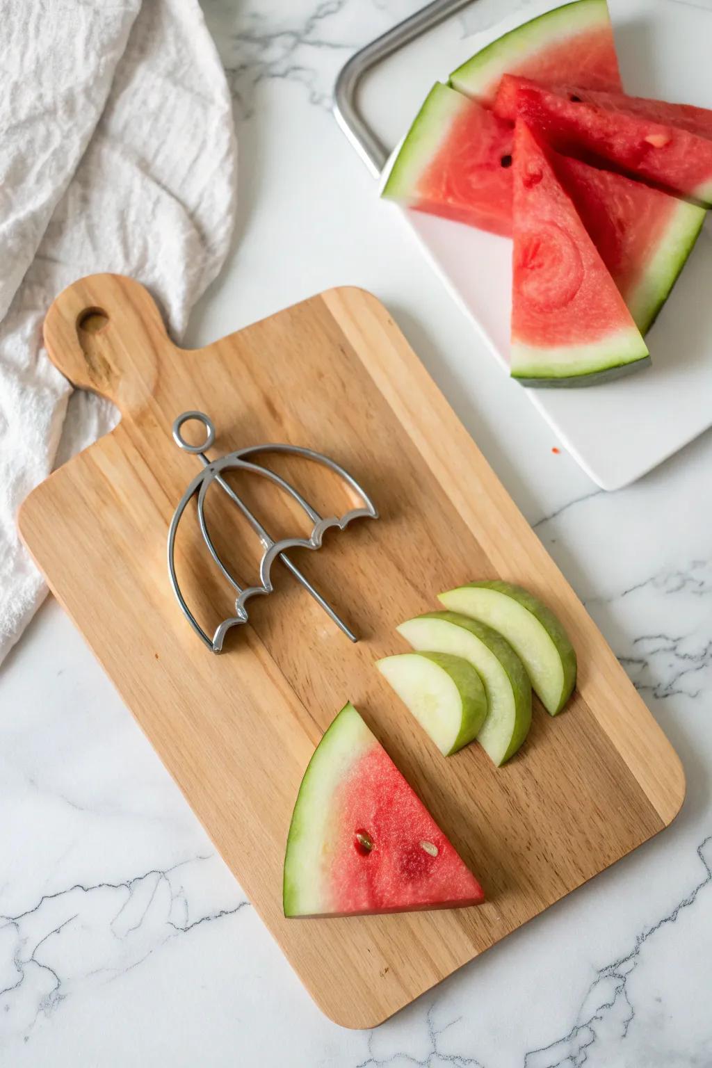 Transform your fruit platter with whimsical shapes that delight the eye and palate.