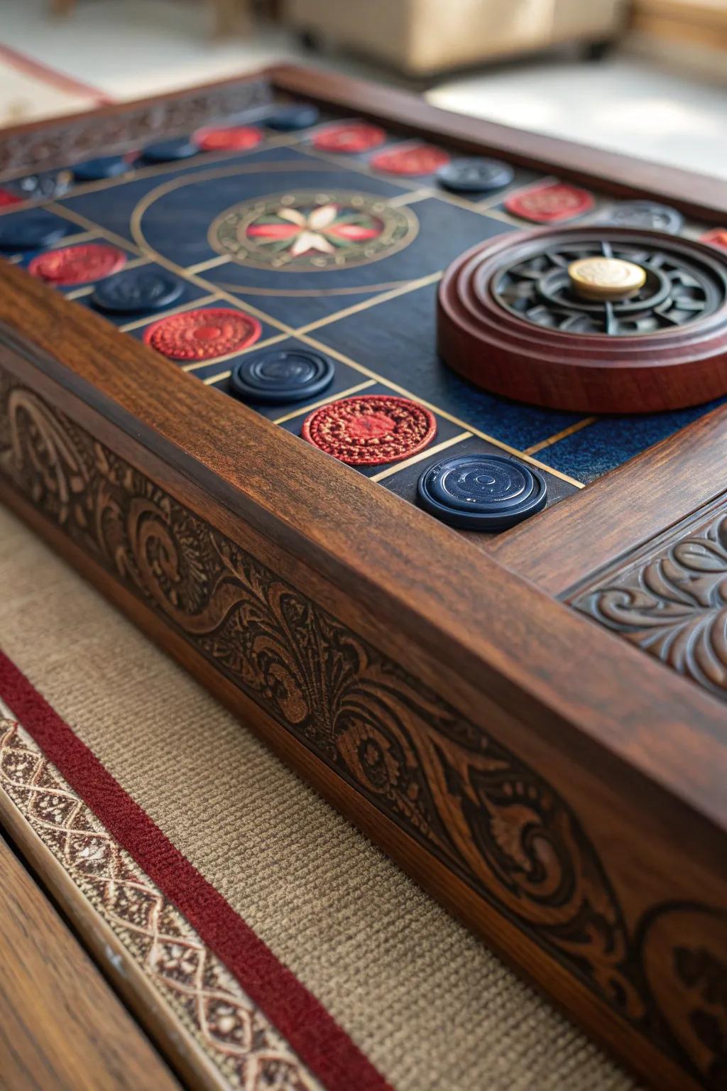 Transform your game with a bean bag board that's both art and entertainment.