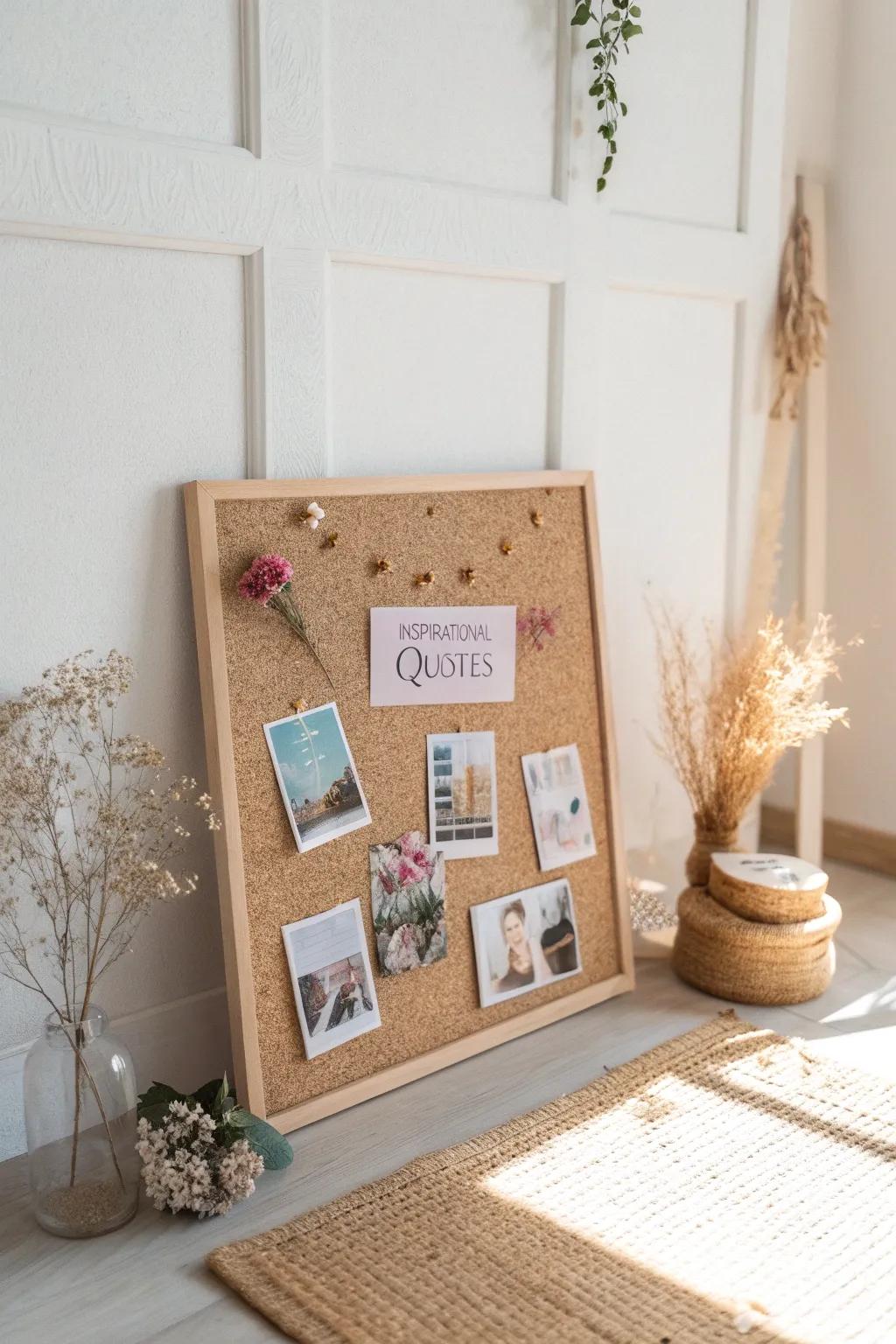 Dream big and craft your future with this beautifully minimalist vision board.