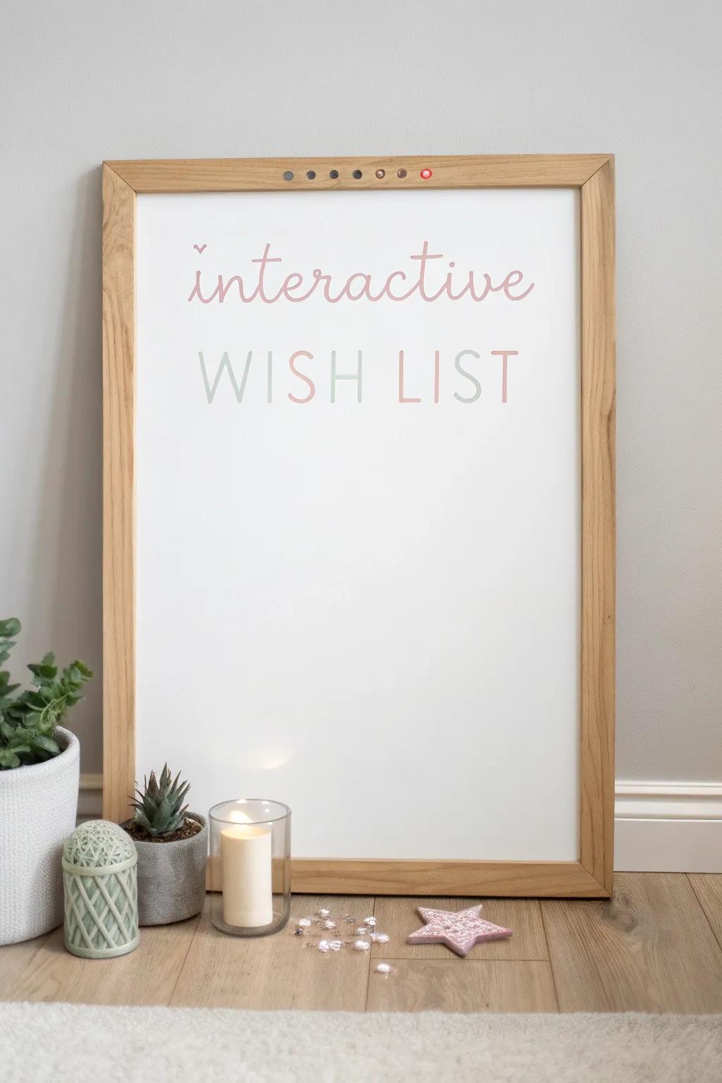 Dream big together: Add your wishes to our collective list! ✨