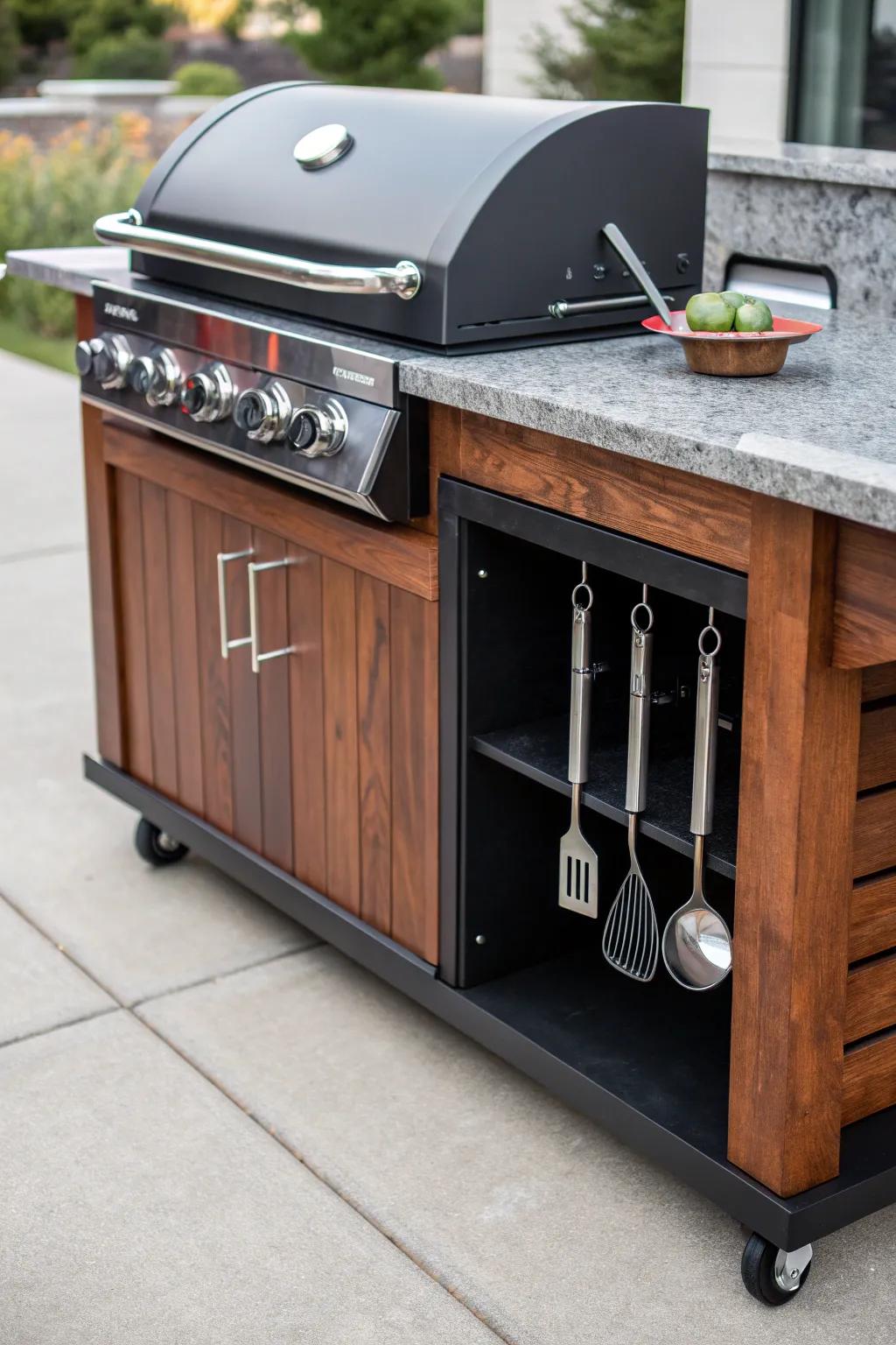 Elevate your outdoor cooking experience with a customizable modular grill station. Perfect for those who value style and functionality.