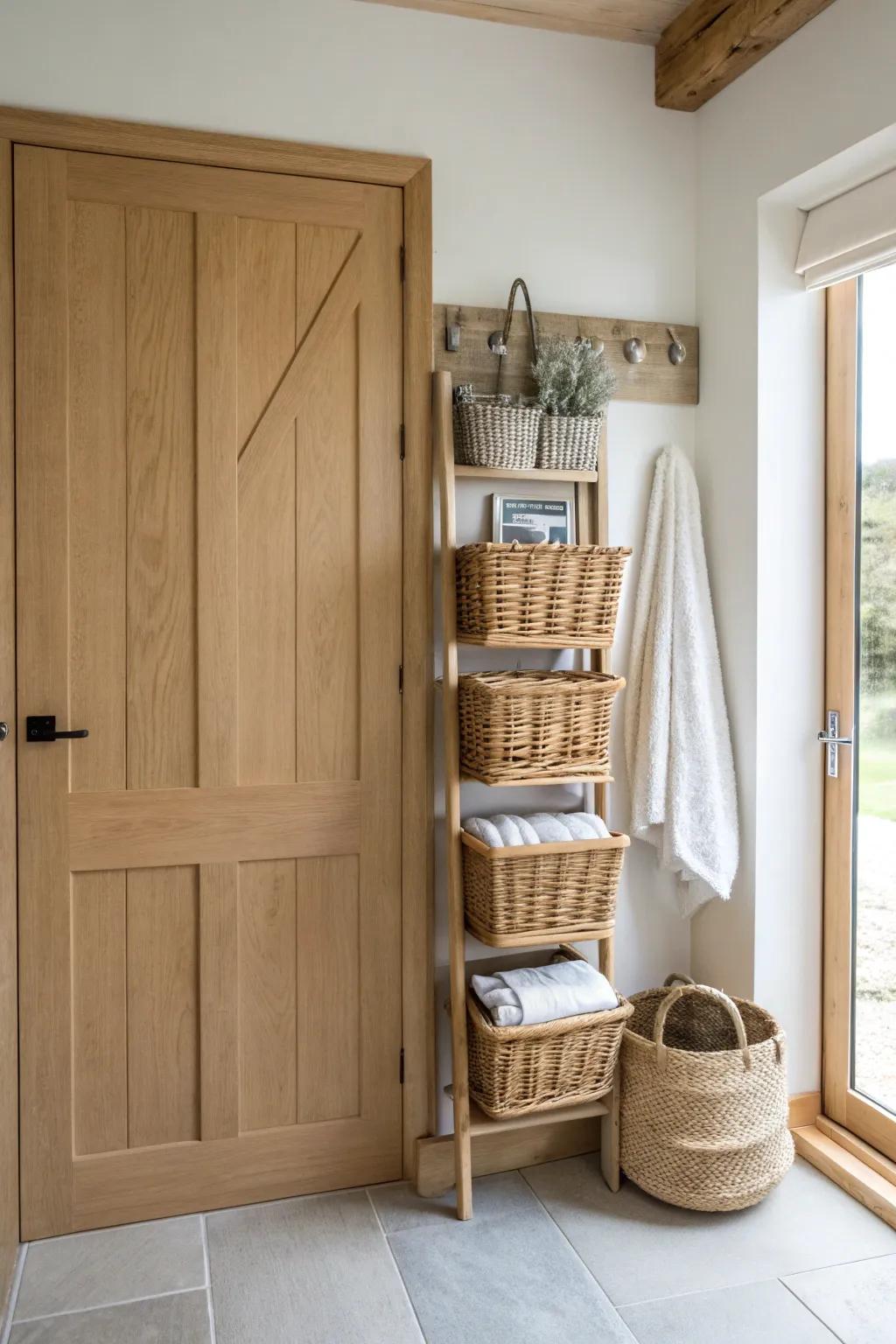 Elevate your space with stylish doorway storage solutions that blend form and function.