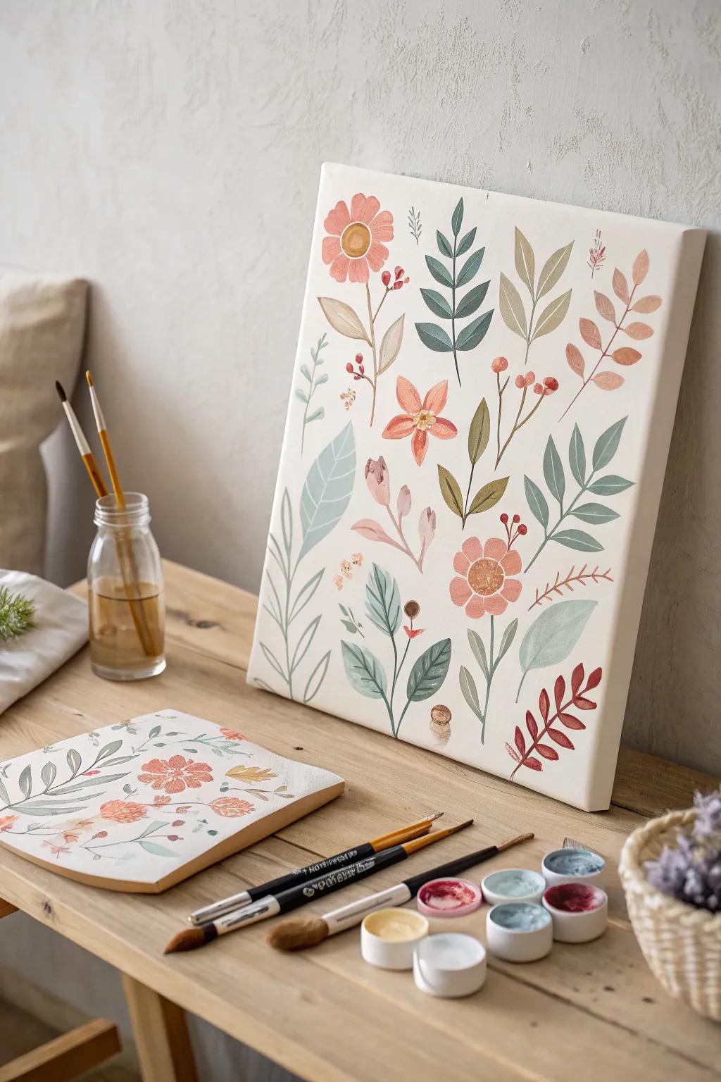 Unleash creativity with DIY stencil art - where precision meets playful imagination!