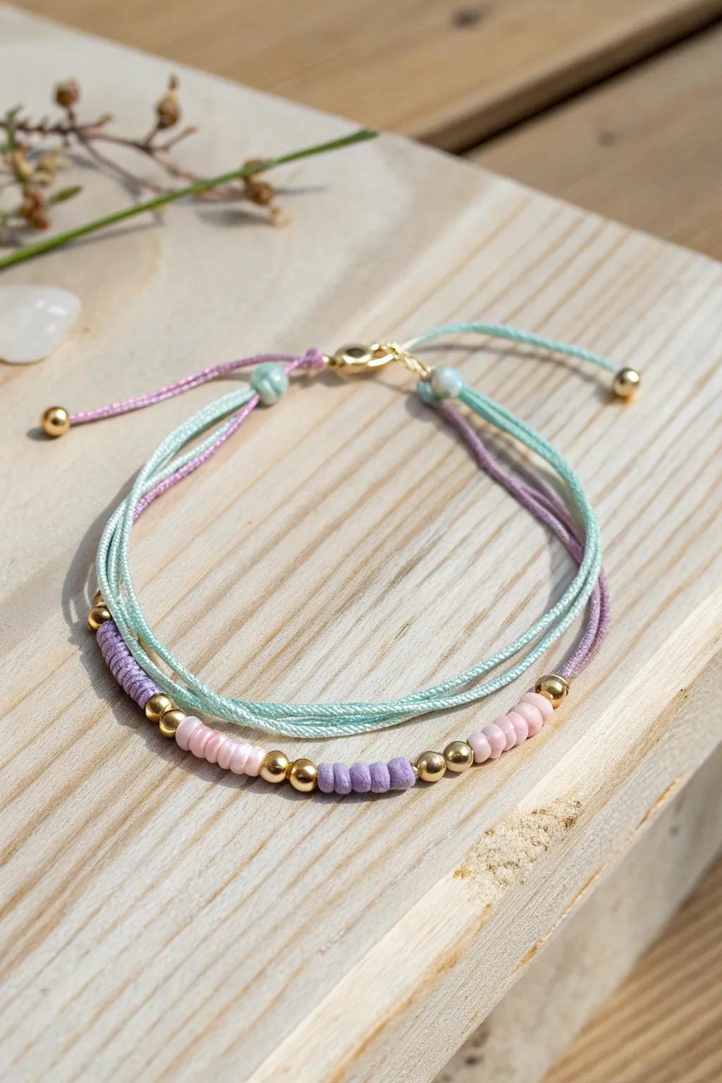 Embrace the beauty of simplicity with this multi-strand marvel, where craftsmanship meets minimalist elegance.