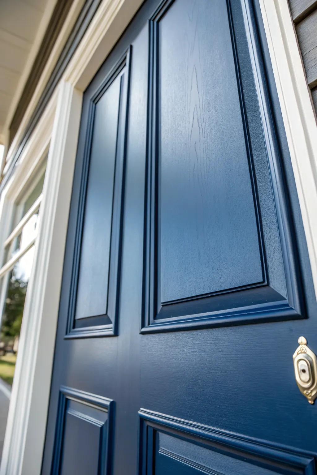 Elevate your entryway with the bold elegance of butted flat stock trim.
