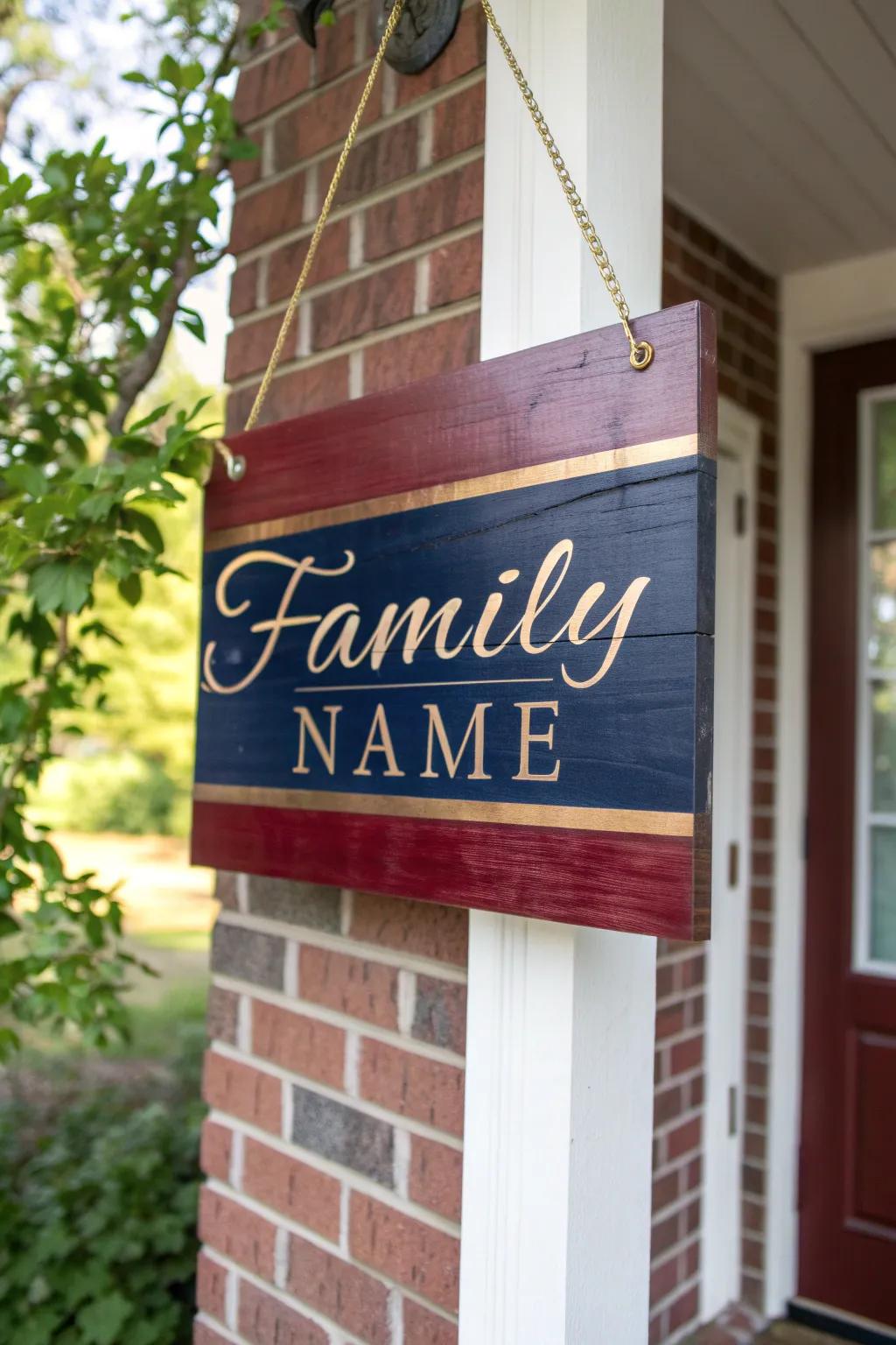 Elevate your porch with personalized art that speaks to your unique style.