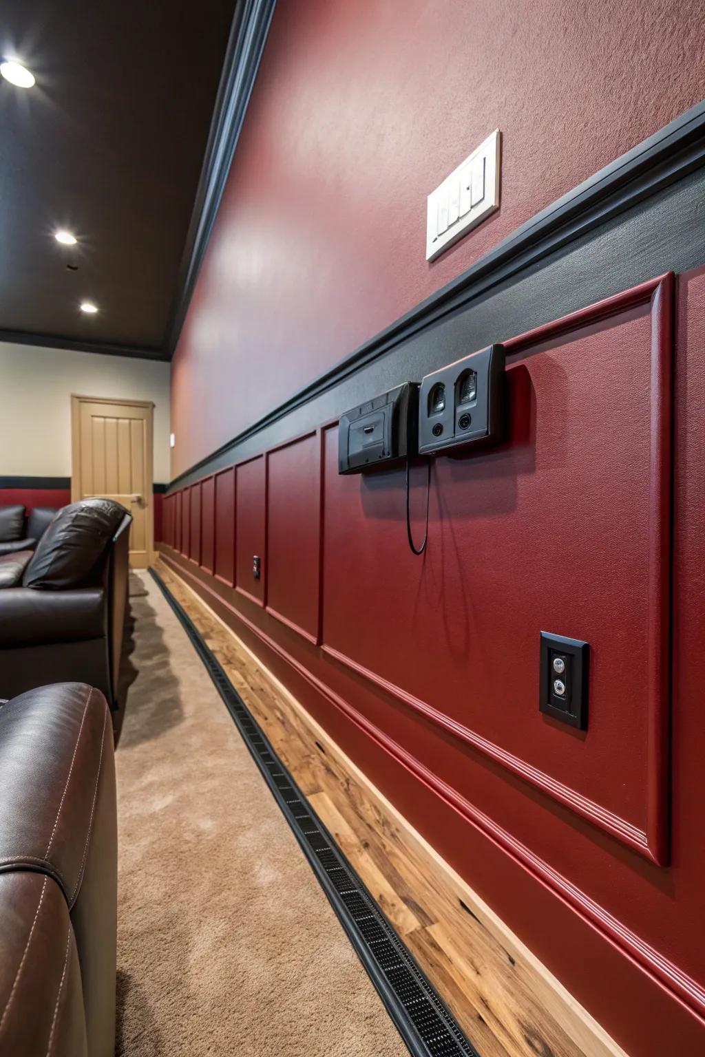 Elevate your space with a stylish cord raceway solution.