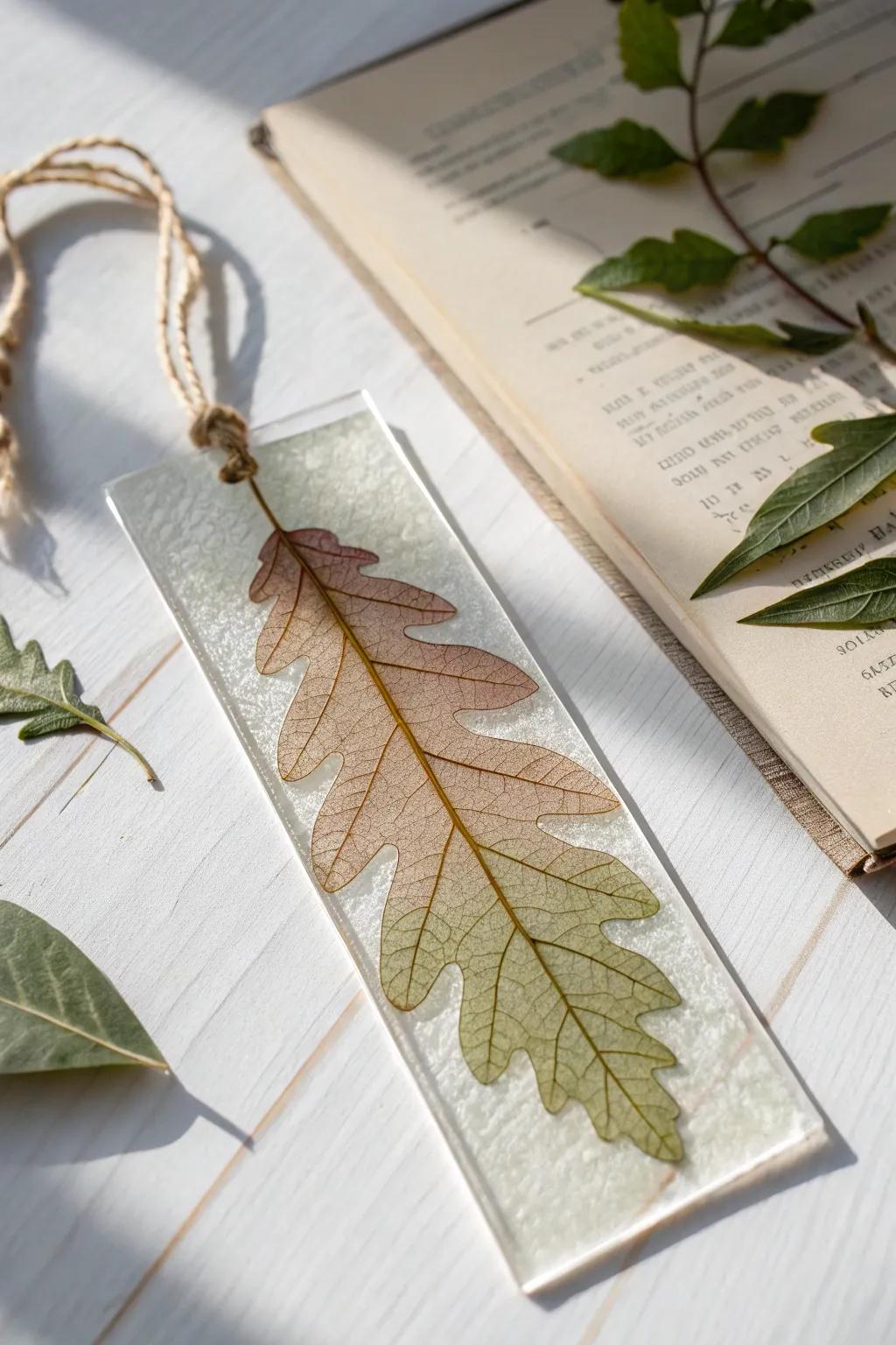 Nature's bookmark: a perfect blend of simplicity and beauty.