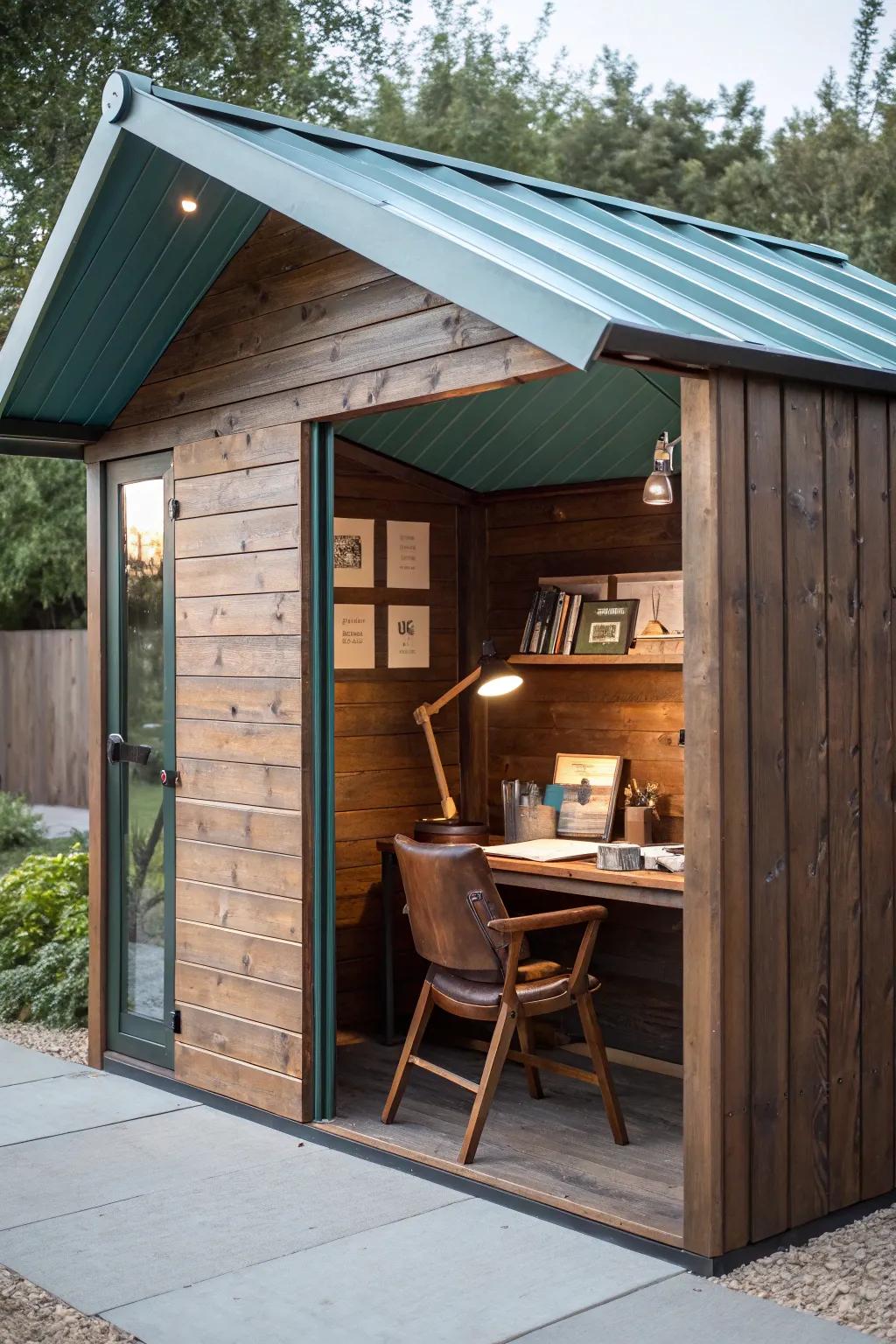 Find inspiration in your personalized compact workspace. The perfect blend of craftsmanship and creativity.