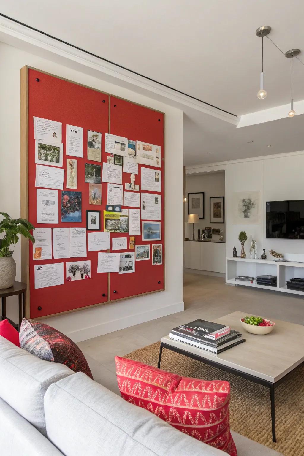Statement bulletin boards command attention and enhance decor.