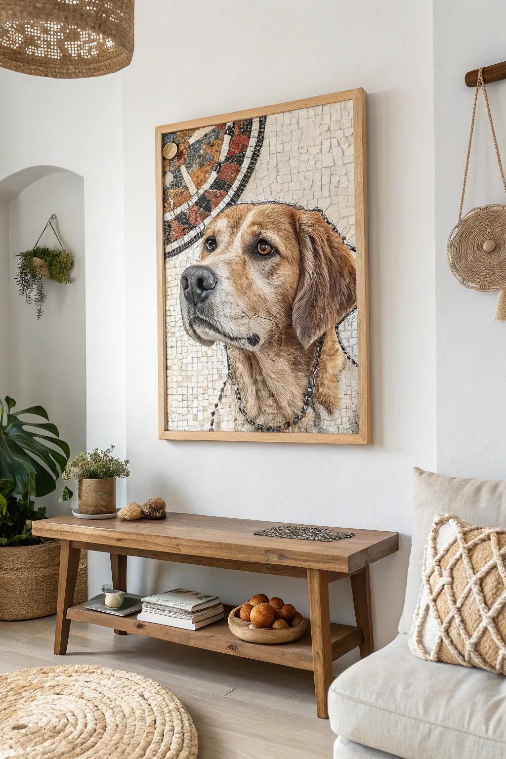 Celebrate cherished memories with a mosaic masterpiece that adds a personal touch to your space.