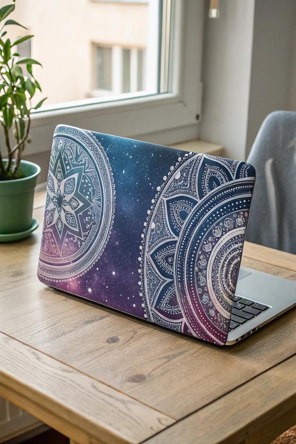 Elevate your tech game with a touch of cosmic artistry. 🌌✨ #ScandiBoho