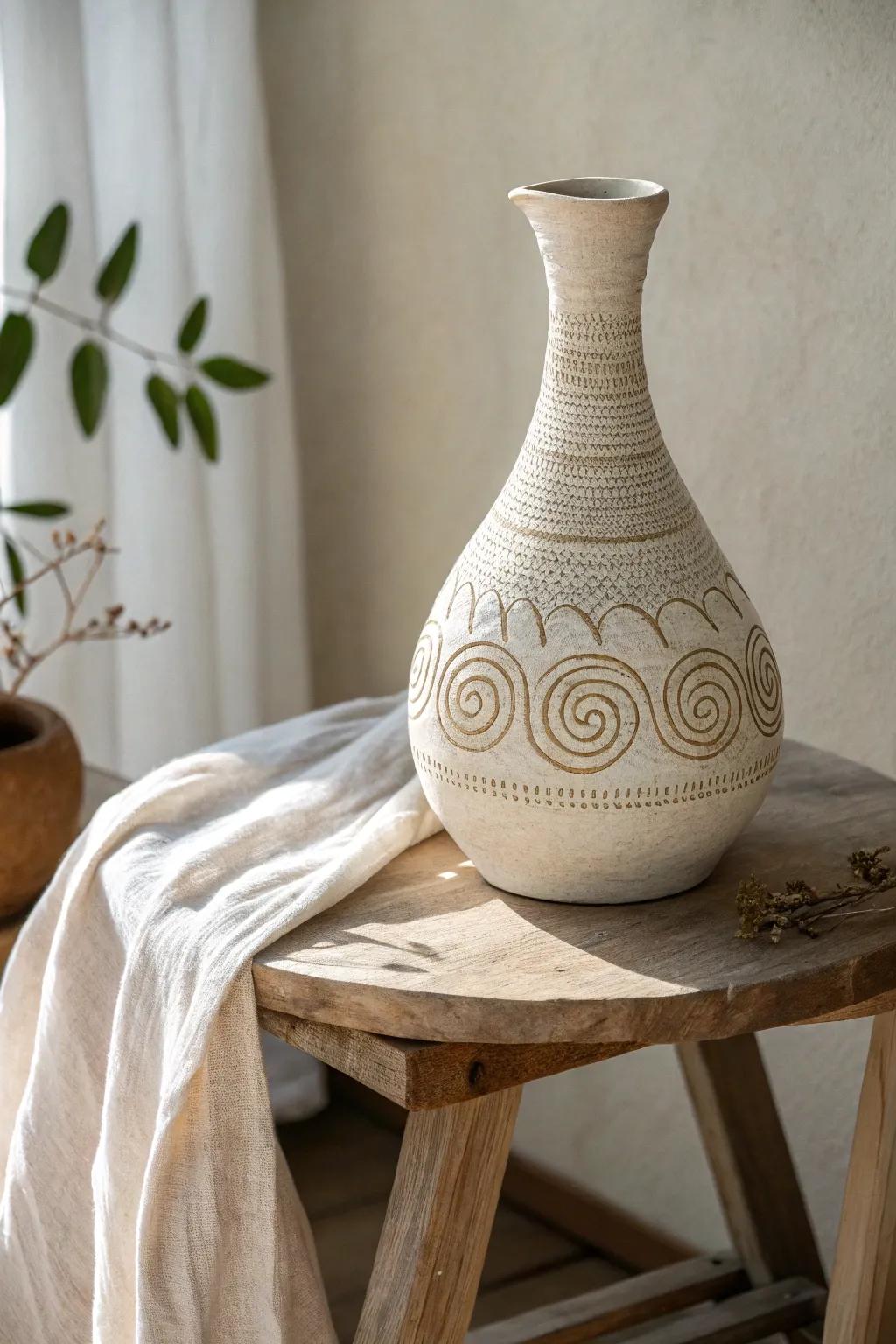 Discover the elegance of spirals in minimalist design, where simplicity meets artistry.