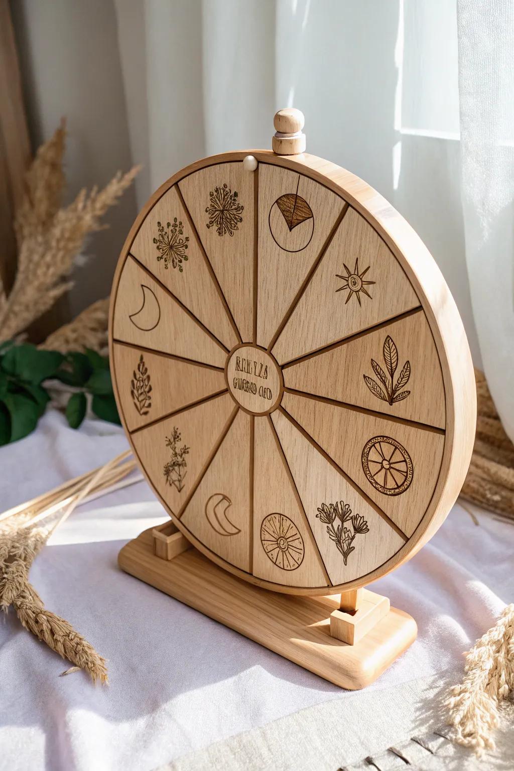 Spin the wheel of mystery and discover your prize!