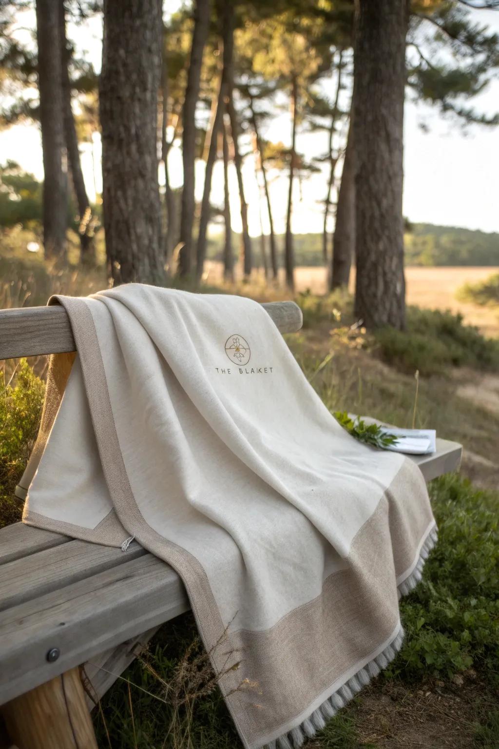 Wrap your love in warmth and thoughtfulness with a personalized outdoor adventure blanket.