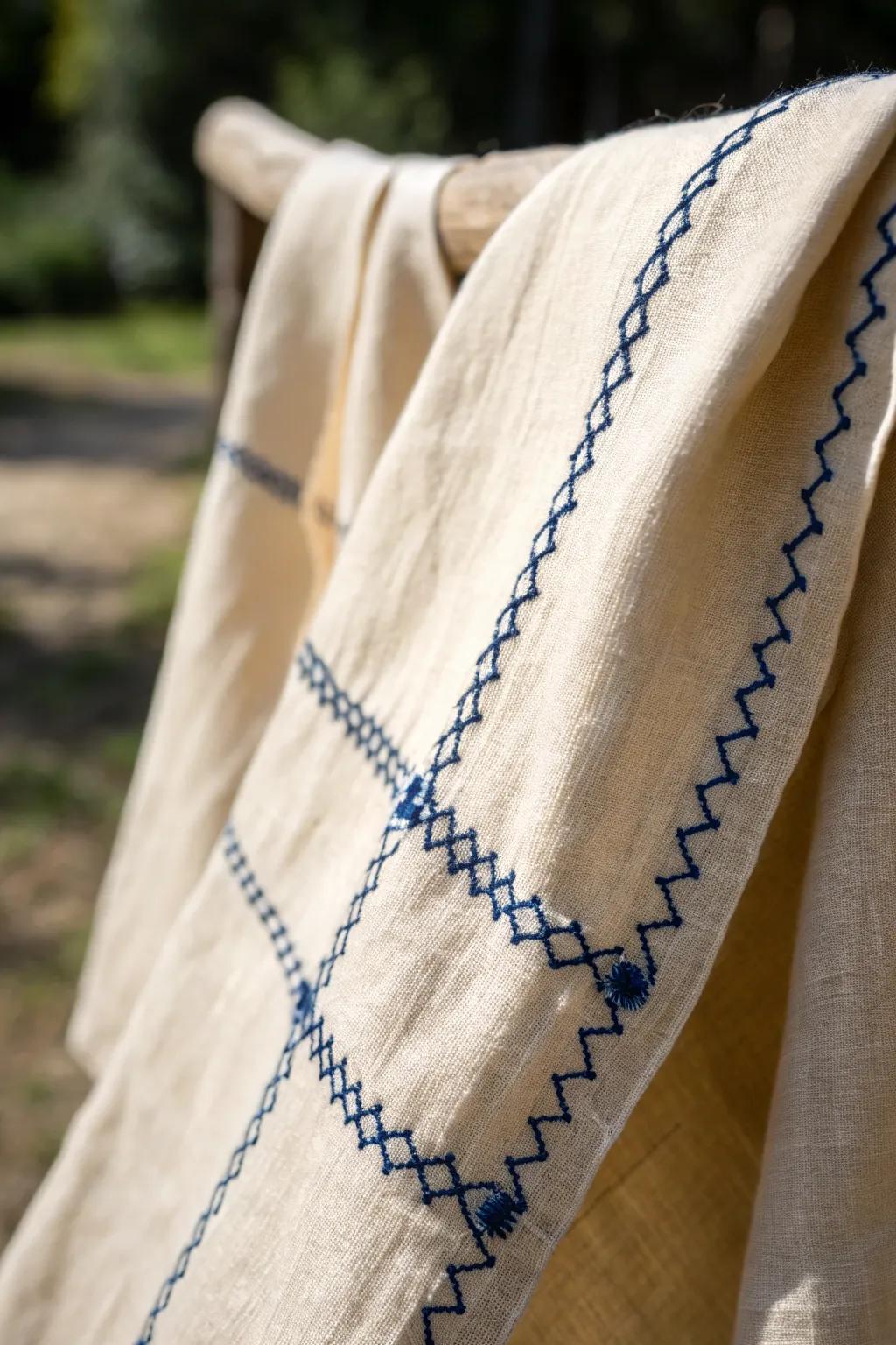 Embrace imperfections with bold, beautiful stitching. Turn tears into art.