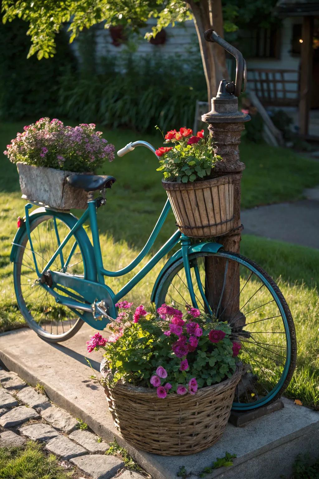Revitalize your garden with a dash of vintage charm and creativity.
