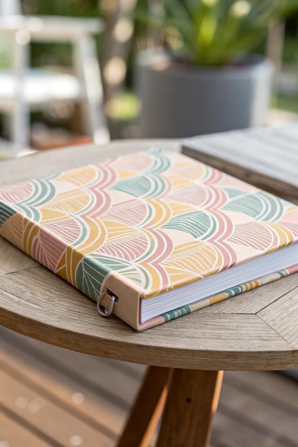 Embrace Retro Vibes: Transform your binder with a touch of vintage charm.