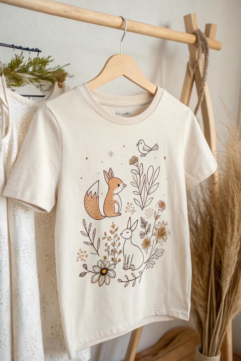 Celebrate in style with custom critter charm – perfect for a unique birthday shirt idea!