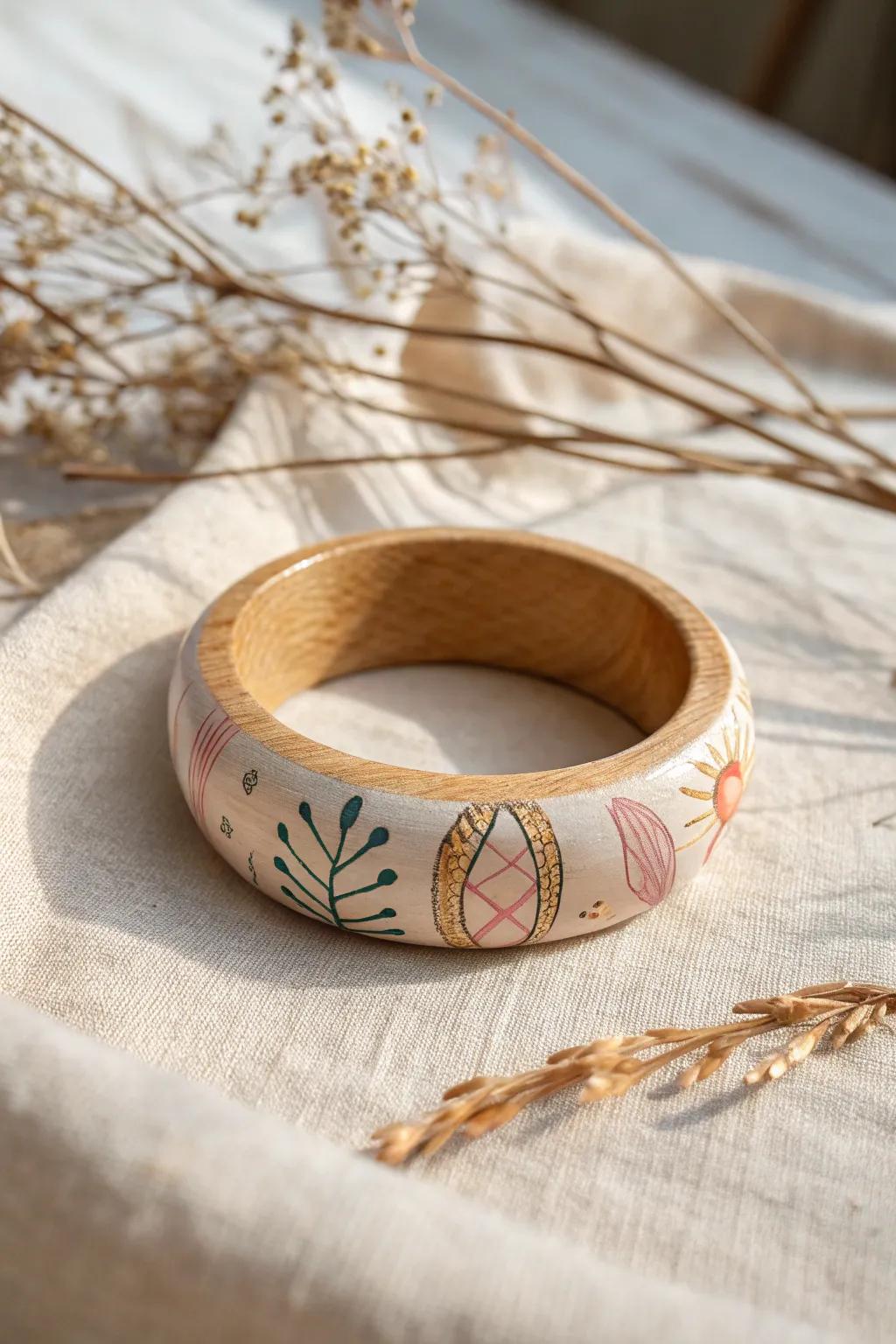 Discover the charm of simplicity with these delightful craft stick bracelets, perfect for creative kids and a touch of boho elegance.