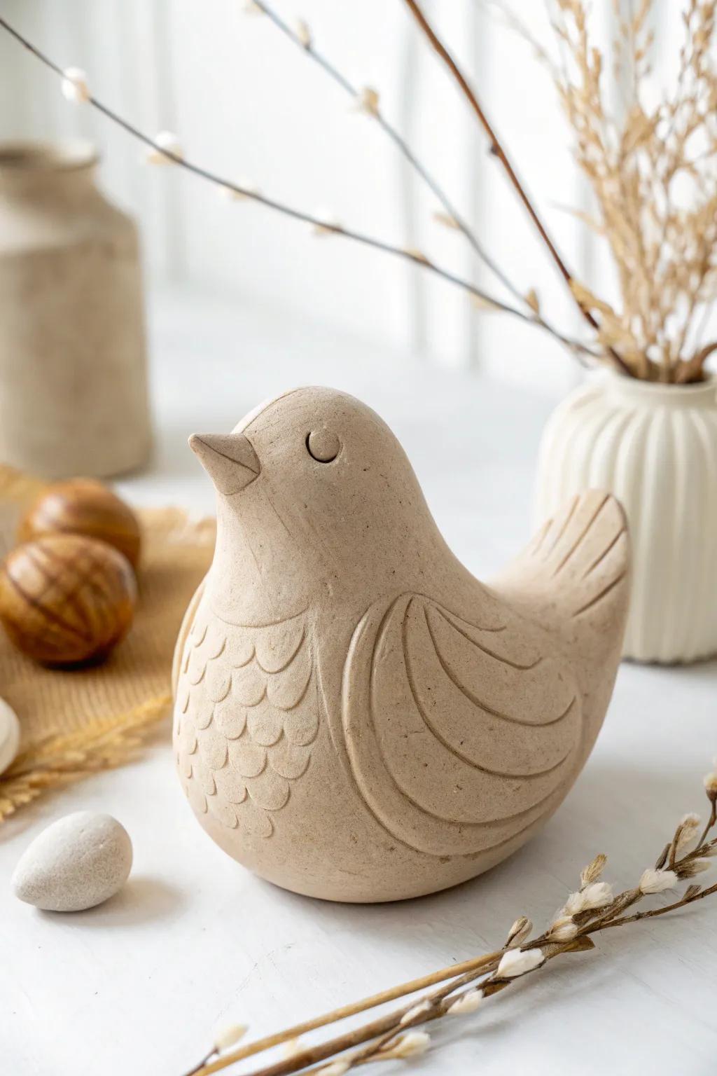 Meet your new charming clay companion—simple, elegant, and full of personality!