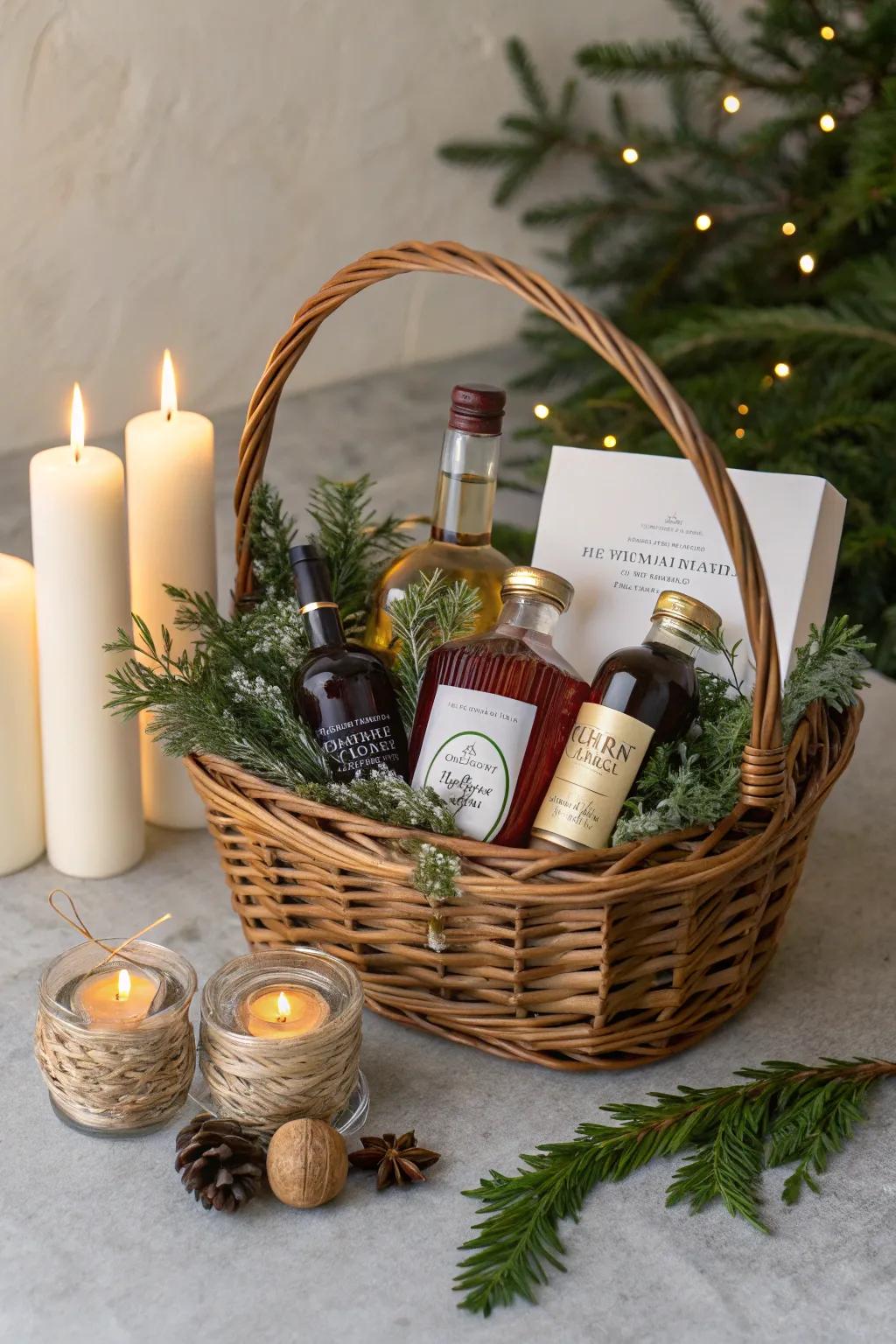 A herbal spirit basket that intrigues and delights.