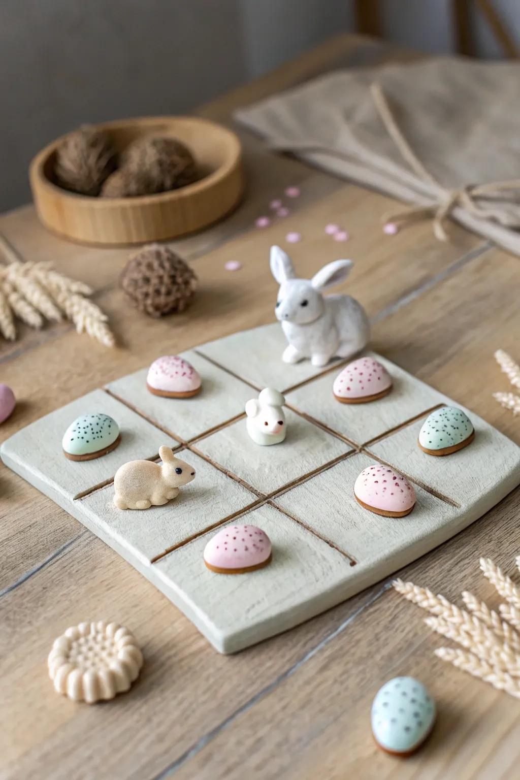 Adorable critters in a game of strategy: A perfect blend of whimsy and artistry. 🐰🦔✨
