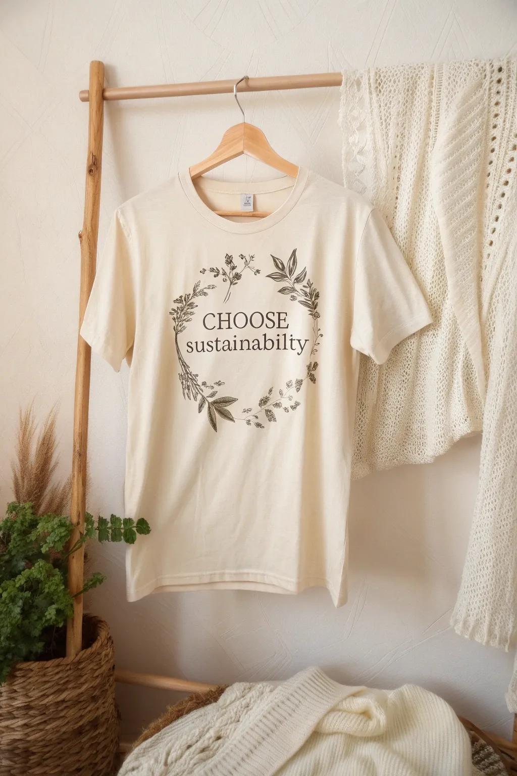 Wear your values with style—embrace sustainability with these beautifully crafted eco-inspired shirts.