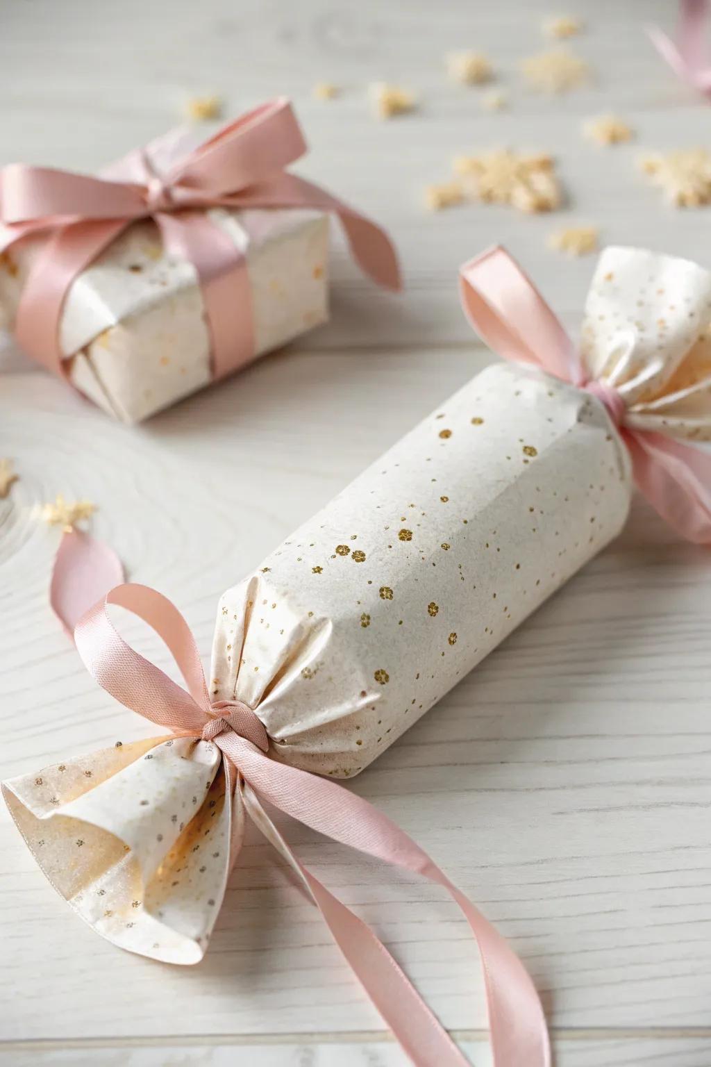 Transform your gift card into a delightful surprise with a handmade bon bon wrap!