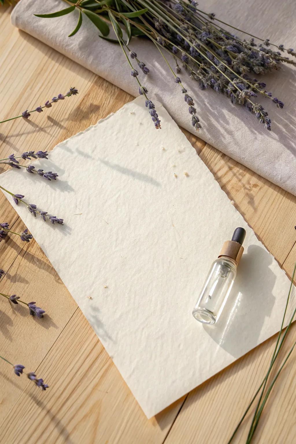 Elevate your letter writing with a touch of scented elegance.