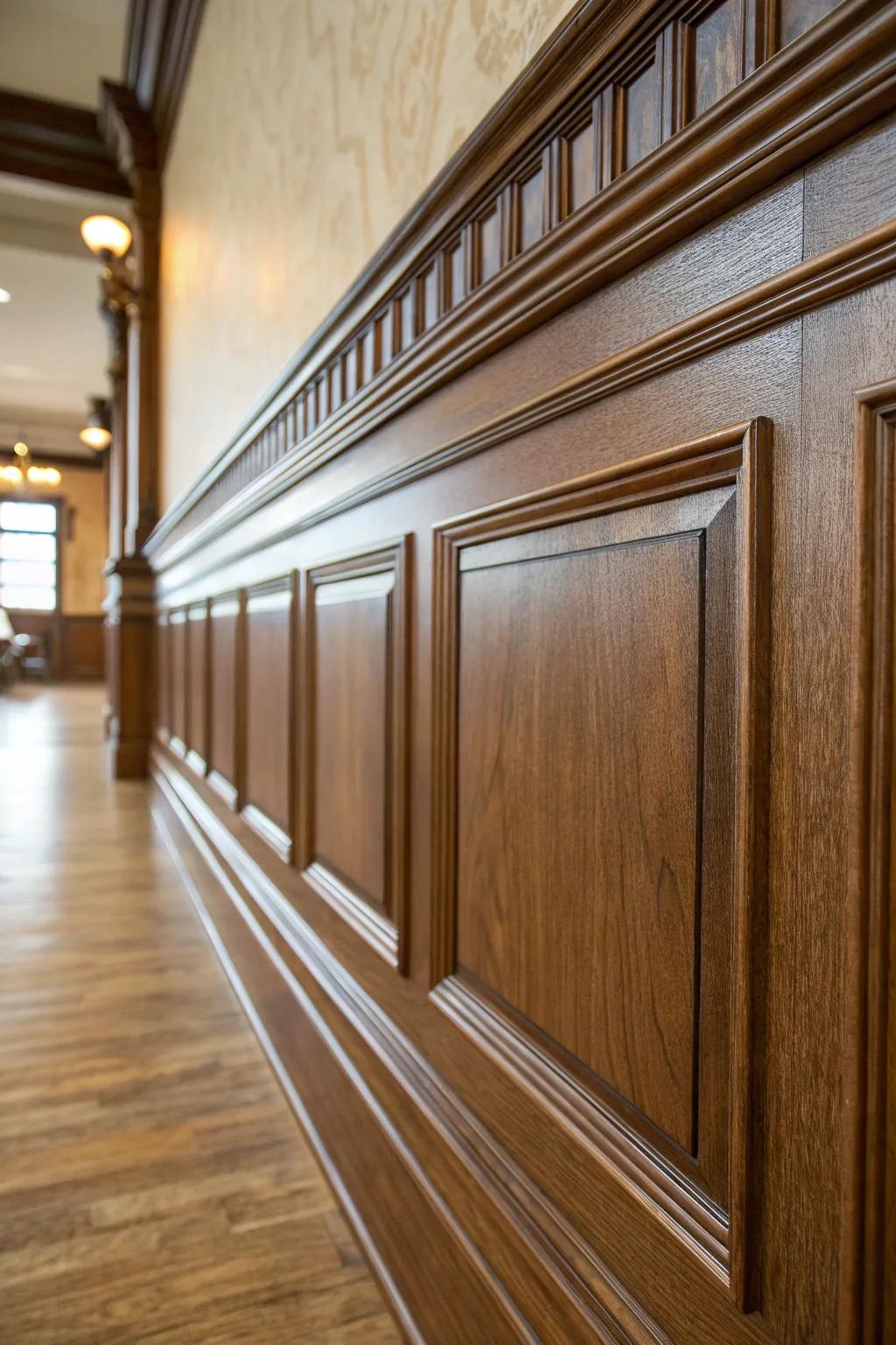 Elevate your home with eco-friendly wainscoting made from recycled composites. Perfect for the conscious craftsman.