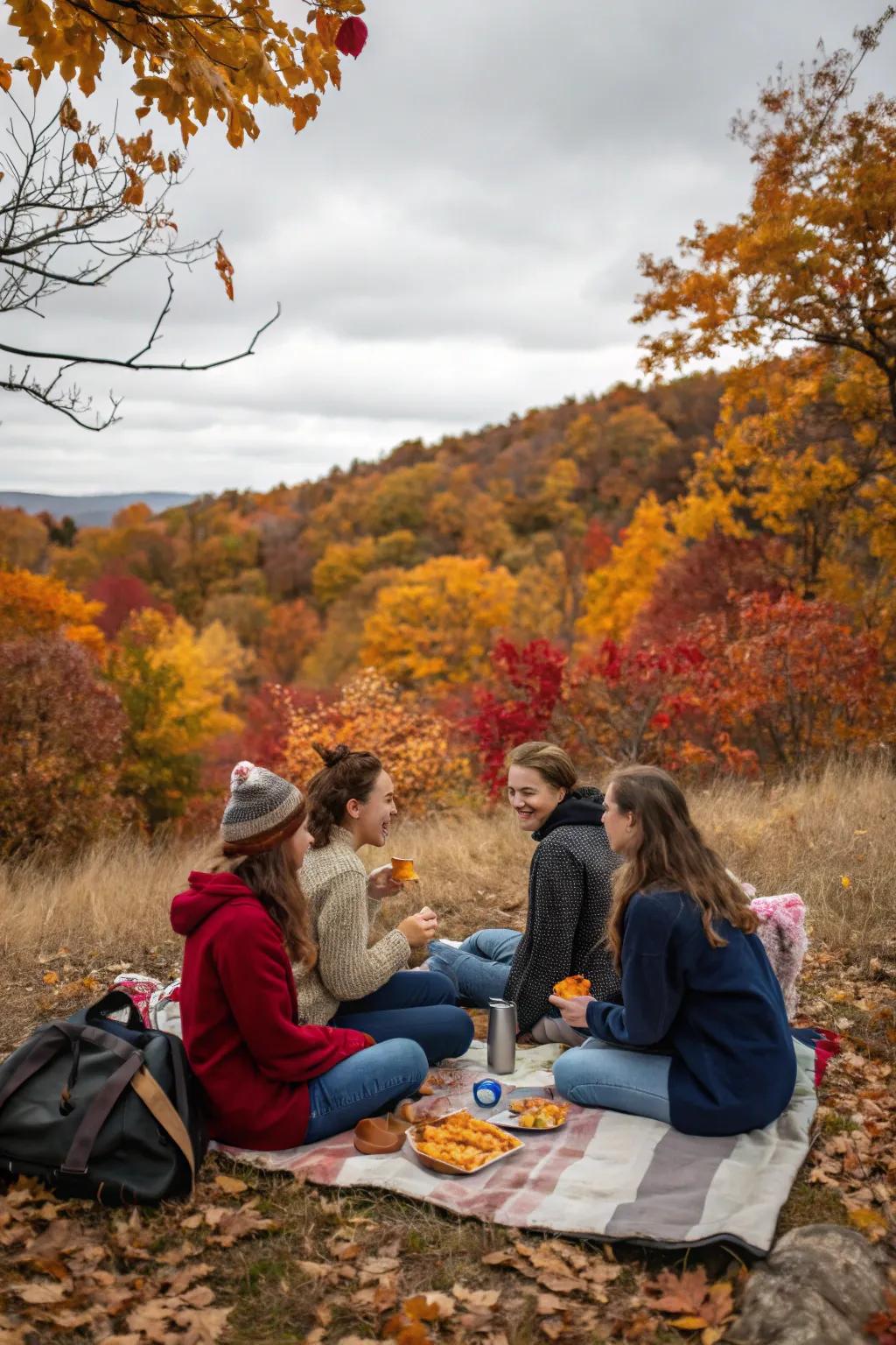 Enjoy the tranquility of nature with a walk and picnic for your birthday.