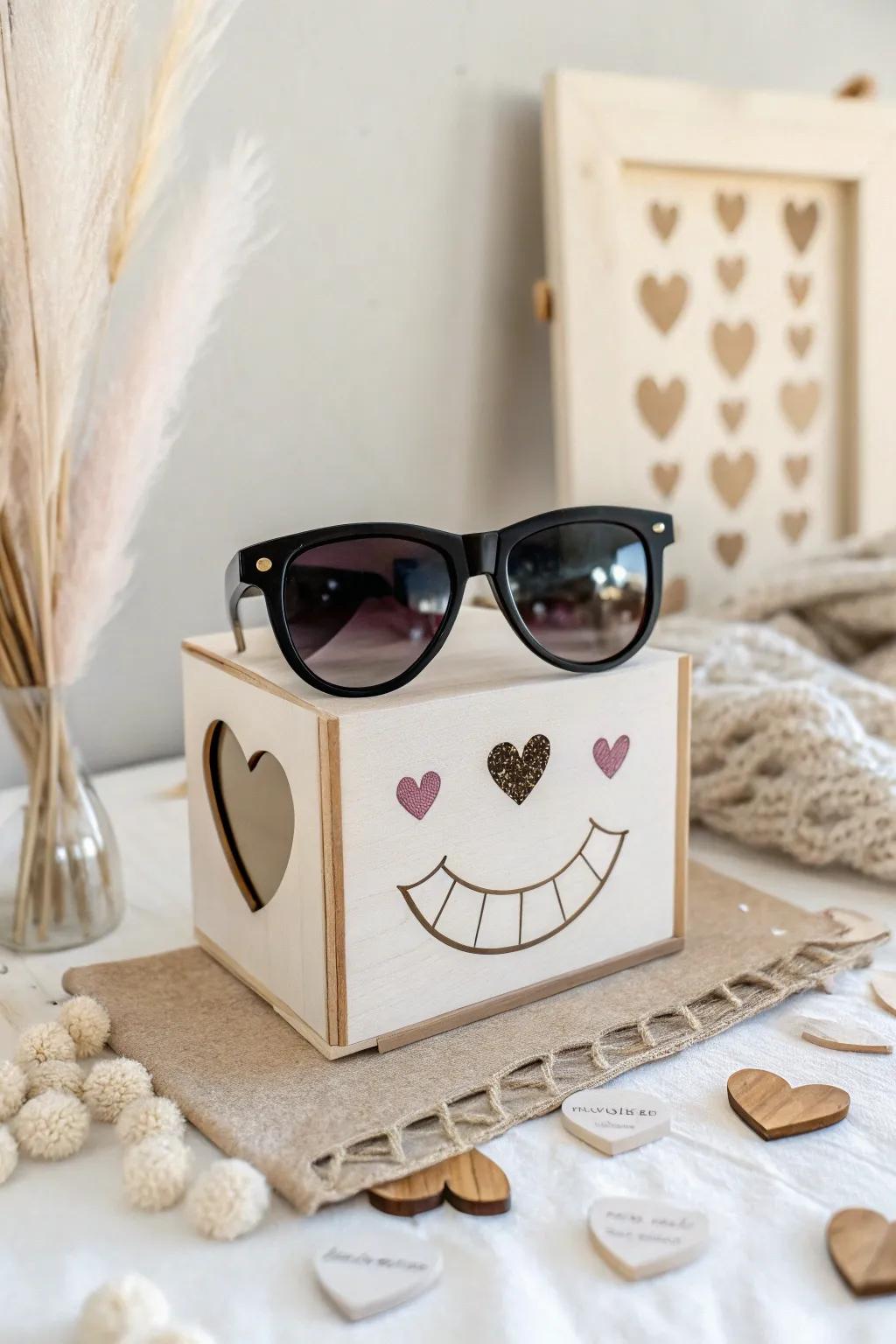 Get your Valentine’s game on with these sassy sunglasses!