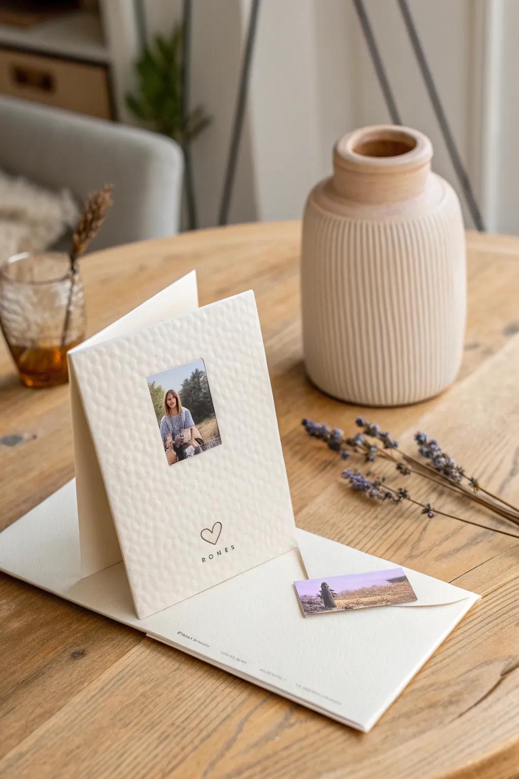 Capture warmth and memory in a minimalist masterpiece.