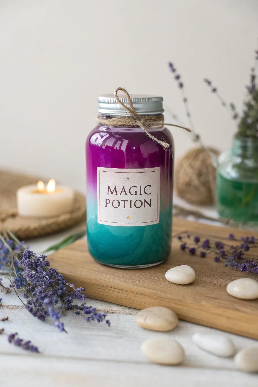 Unleash your inner witch with these enchanting Magic Potion Jars, perfect for a touch of mystical elegance.