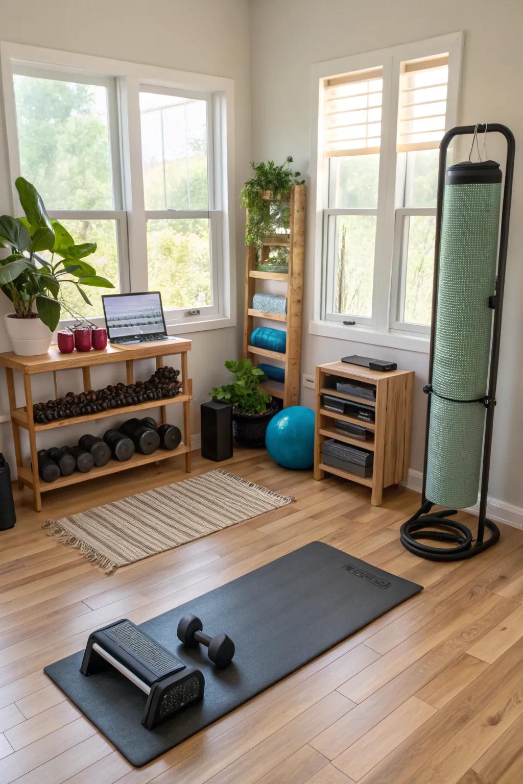Eco-friendly materials create a sustainable and stylish environment.