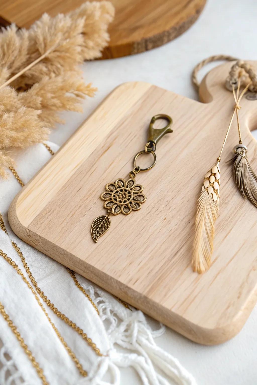 Elevate your inspiration board with a touch of minimalist elegance and meaningful trinkets.