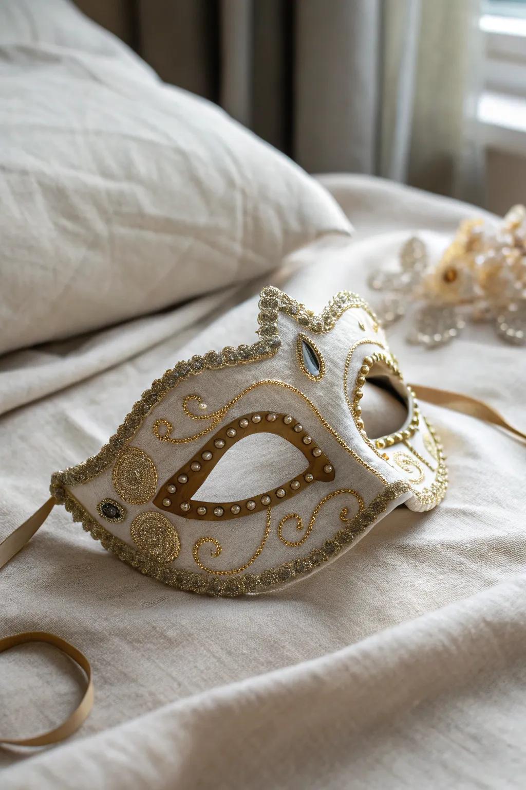 Elevate your Mardi Gras look with a touch of 3D elegance!