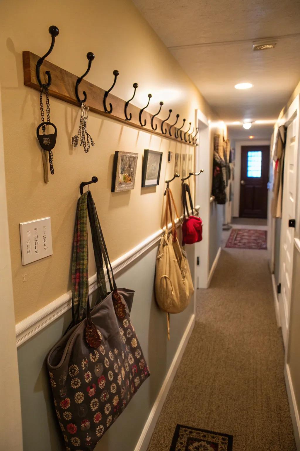 Functional decor combines practicality with style.