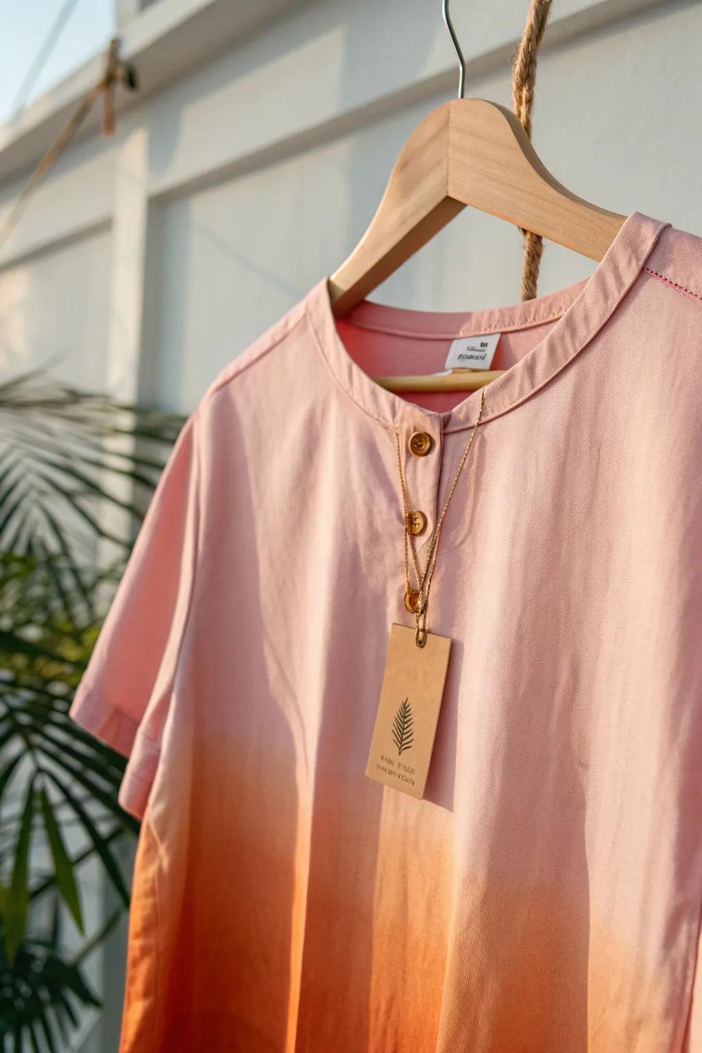 Embrace the magic of gradient hues with Scandinavian simplicity.