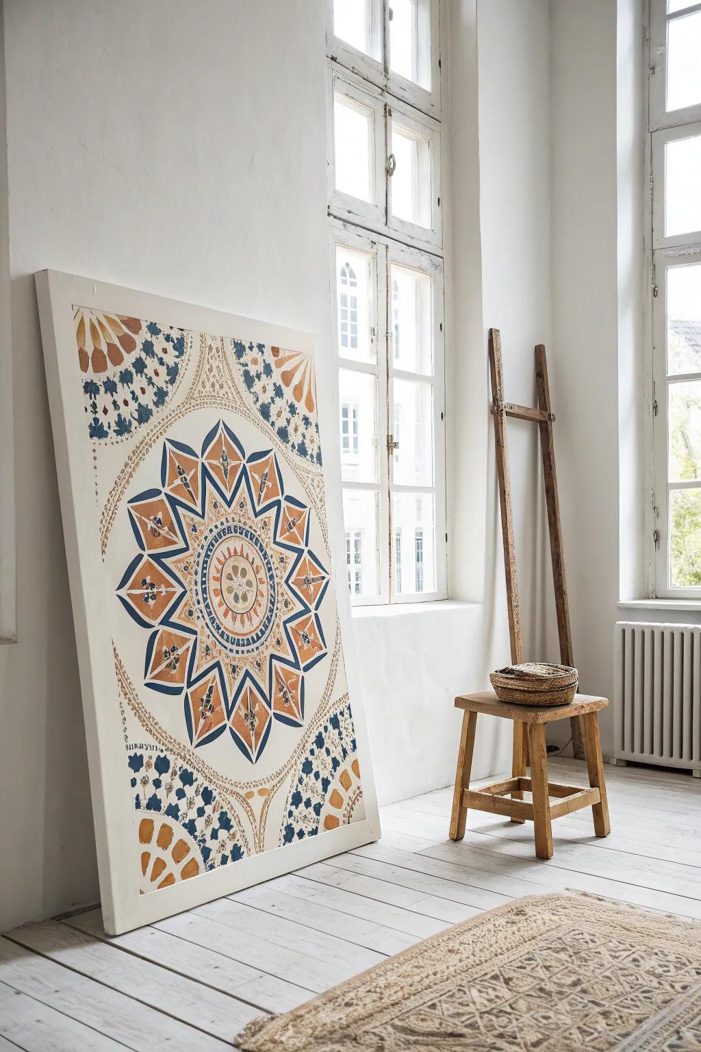 Celebrate diversity with stunning cultural motifs. #ArtisticJourney