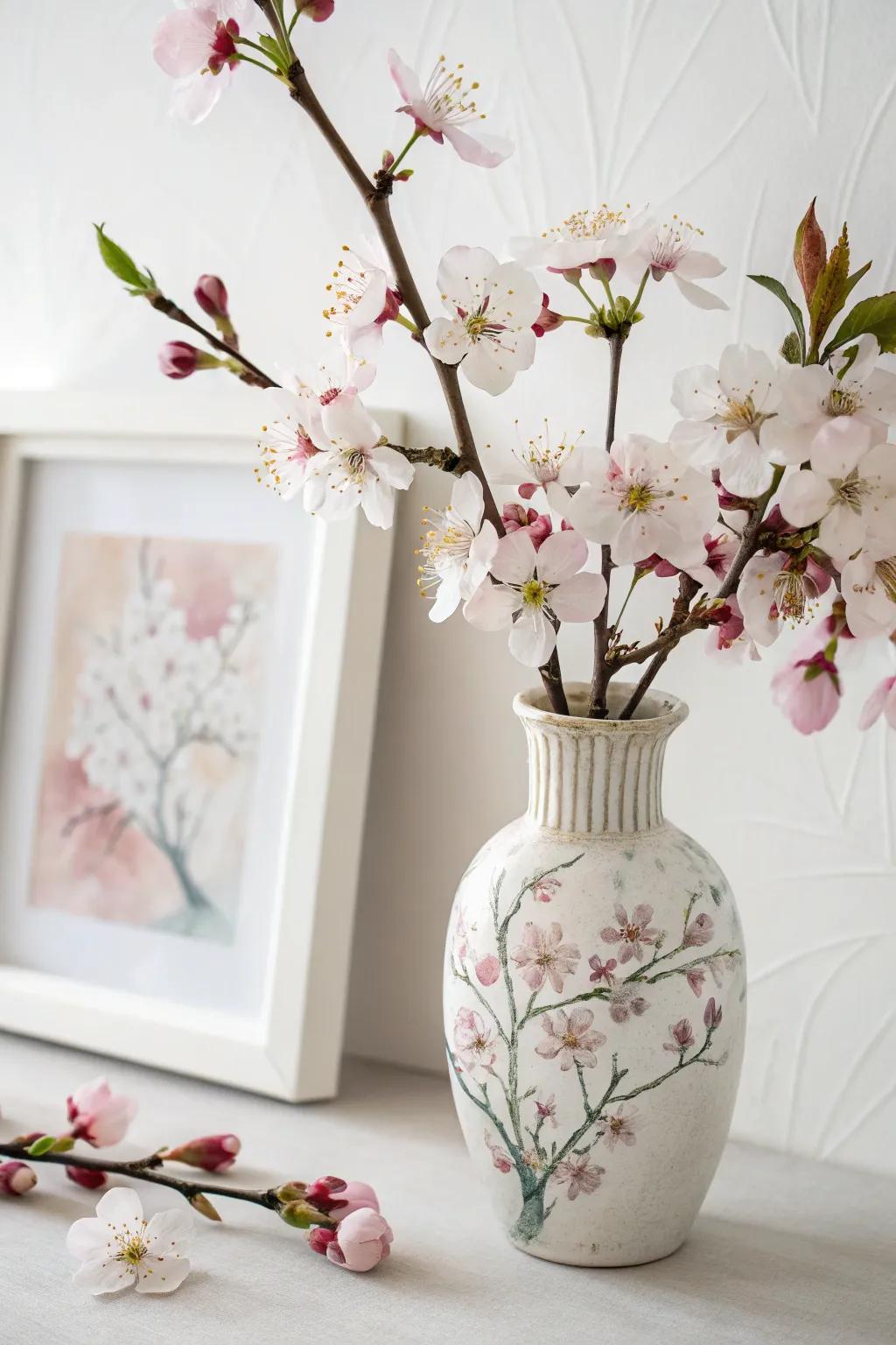 Embrace the timeless elegance of floral watercolor art with a minimalist twist.