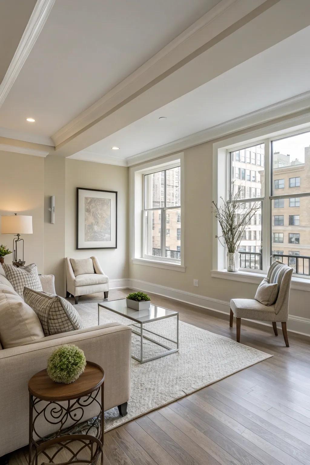 Neutral tones bring a sense of calm and elegance to interiors.
