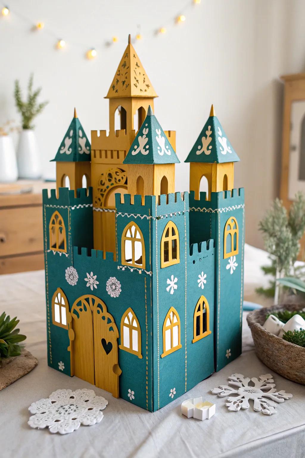 Unleash your child's imagination with a handcrafted cardboard castle—where creativity meets endless adventure!