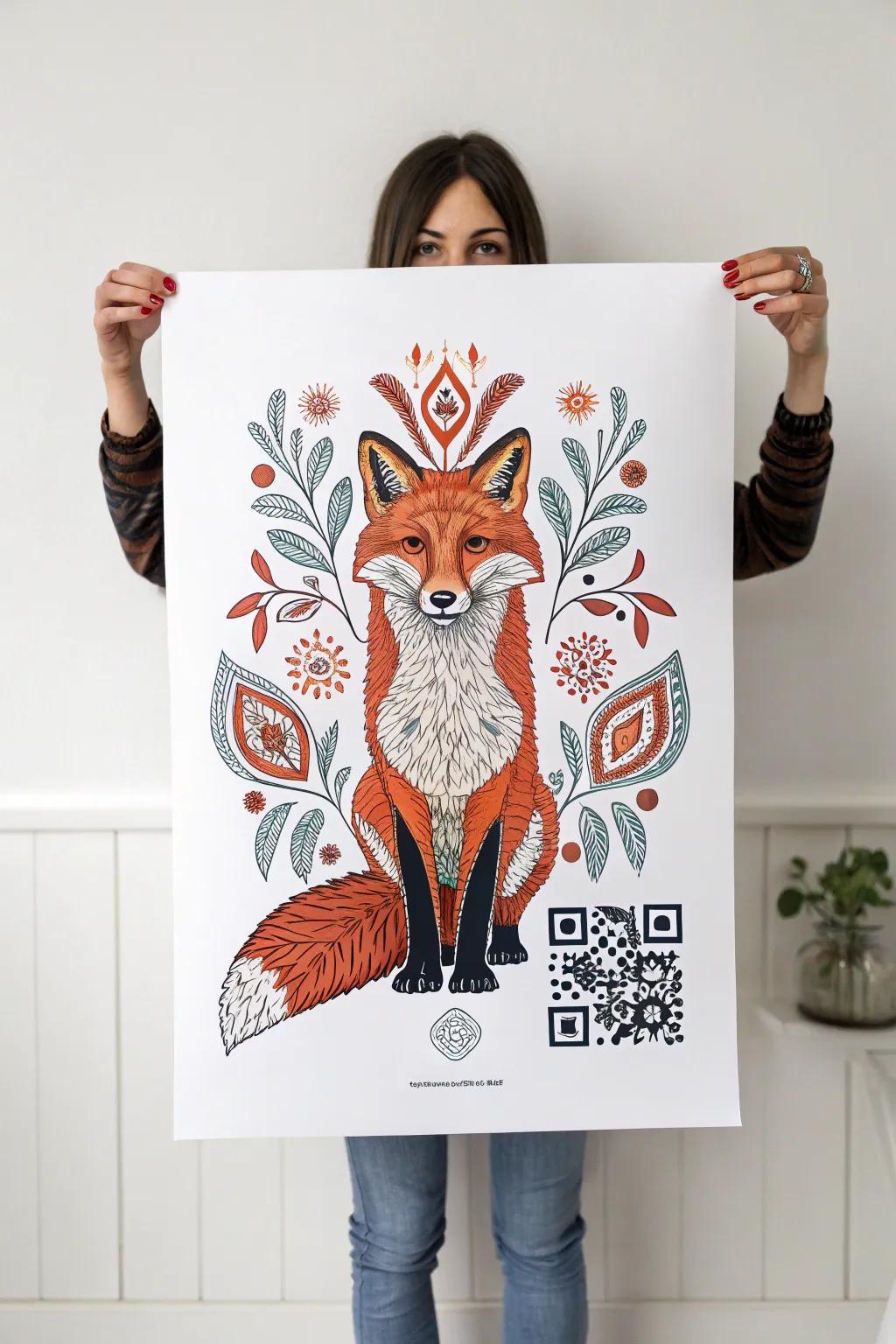 Discover the hidden magic of nature with interactive animal posters that come to life.