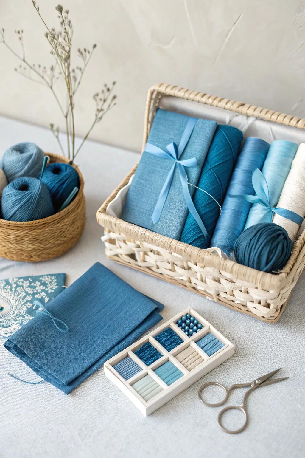 Unleash your creativity with this stunning DIY Blue Craft Kit. Perfect for hours of joyful crafting!
