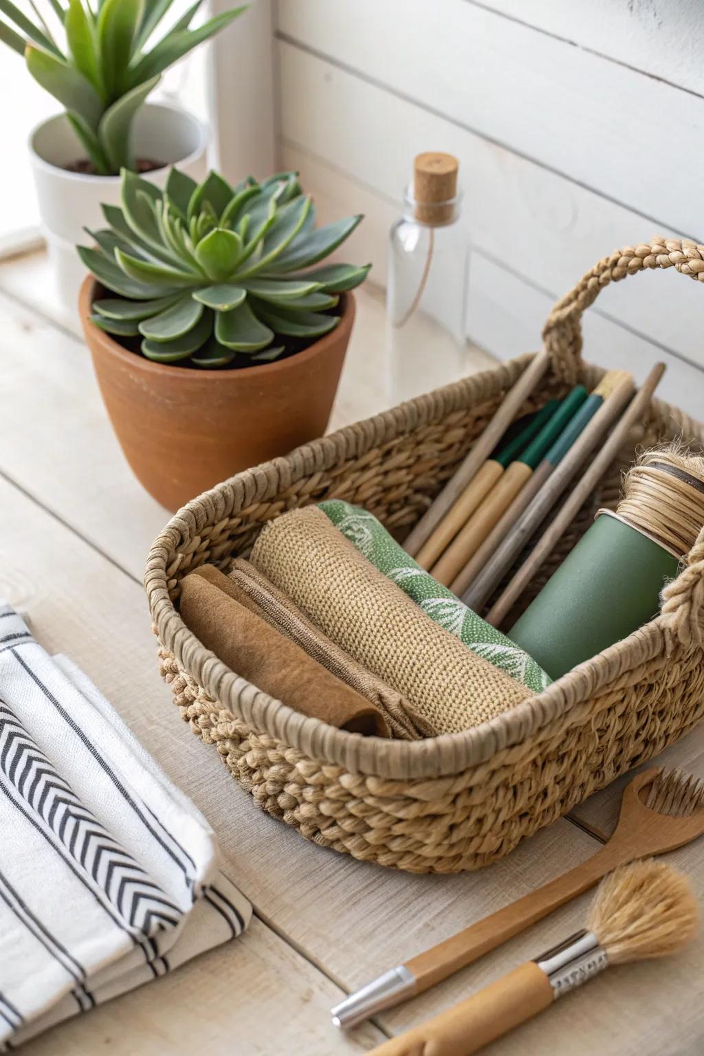 Elevate your eco-friendly lifestyle with a touch of natural beauty. 🌿✨